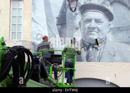 RUGL'ART FESTIVAL, RUGLES, EURE (27), HAUTE-NORMANDIE, FRANKREICH Stockfoto