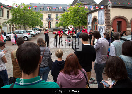 RUGL'ART FESTIVAL, RUGLES, EURE (27), HAUTE-NORMANDIE, FRANKREICH Stockfoto