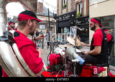 RUGL'ART FESTIVAL, RUGLES, EURE (27), HAUTE-NORMANDIE, FRANKREICH Stockfoto