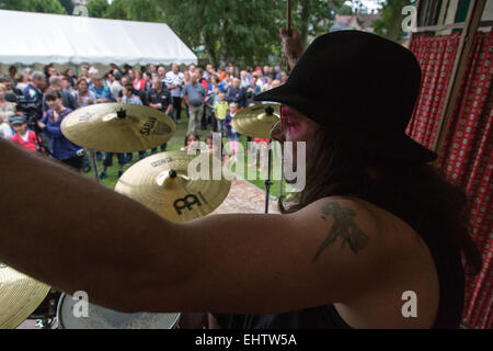 RUGL'ART FESTIVAL, RUGLES, EURE (27), HAUTE-NORMANDIE, FRANKREICH Stockfoto