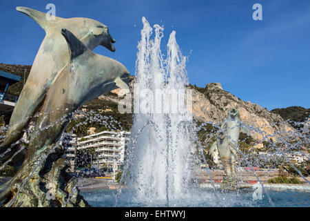ABBILDUNG VILLE DE MENTON (06) ALPES-MARITIMES, FRANKREICH Stockfoto