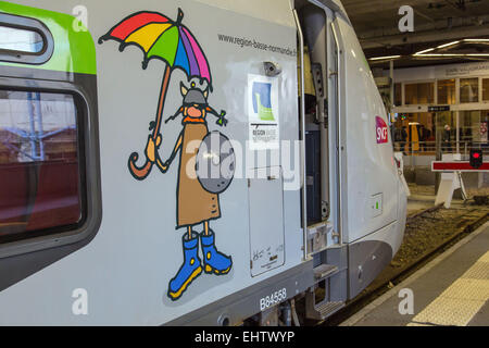 GARE MONTPARNASSE, PARIS (75), FRANKREICH Stockfoto