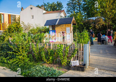 URBAN FARMING, COURBEVOIE (92), HAUTS-DE-SEINE, PARIS, FRANKREICH Stockfoto