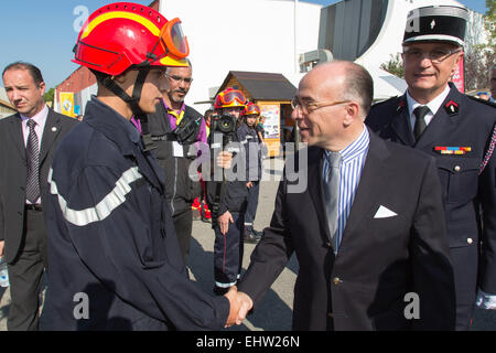 NATIONALE KONGRESS DER FRANZÖSISCHEN FEUERWEHR, AVIGNON, FRANKREICH Stockfoto