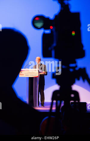 MINISTRE DE L'INTERIEUR, BERNARD CAZENEUVE, FRANKREICH Stockfoto