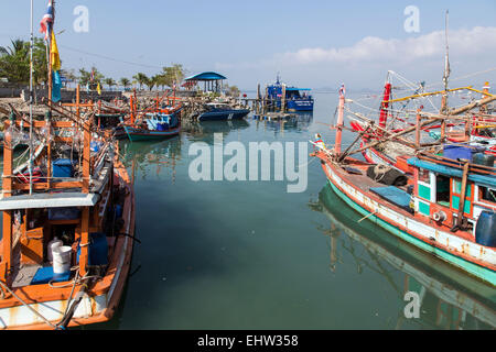 ANGELN IN THAILAND, ASIEN DU SUD-EST Stockfoto