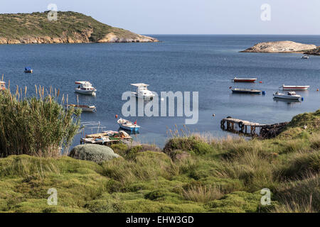 DER OLIVEN-RIVIERA, ÄGÄIS, TÜRKEI Stockfoto