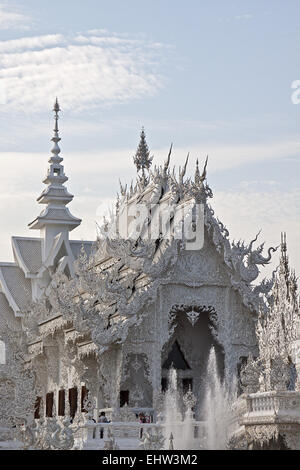 Wat Rong Khun Stockfoto