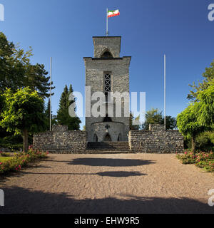 Der Turm des Denkmals in Sundern. Stockfoto