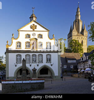 Stadtbild von Brilon im Sauerland. Stockfoto