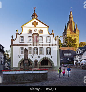 Stadtbild von Brilon im Sauerland. Stockfoto