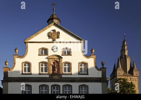 Stadtbild von Brilon im Sauerland. Stockfoto