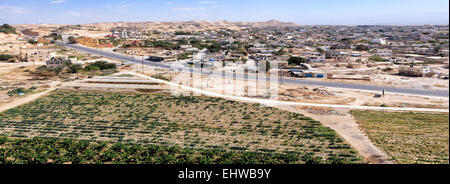 Jericho-panorama Stockfoto