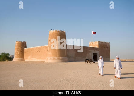 Al-Zubarah Festung, UNESCO World Heritage Site, Katar, Mittlerer Osten Stockfoto