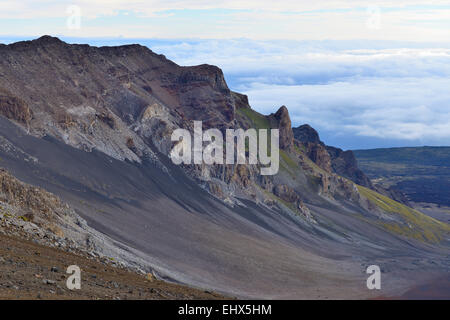 Haleakala Krater, Haleakala National Park, Maui, Hawaii, USA Stockfoto