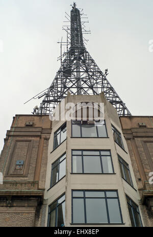 BBC-Turm und Sendemast, Alexandra Palace Nord-London, England Stockfoto