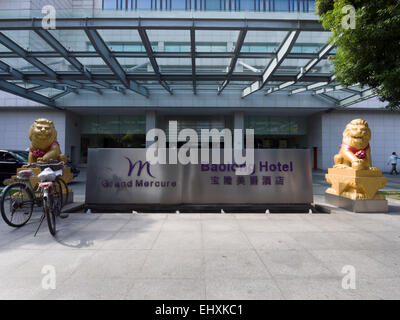 Grande Mercure Baolong fünf-Sterne-Hotel in Shanghai, China Stockfoto