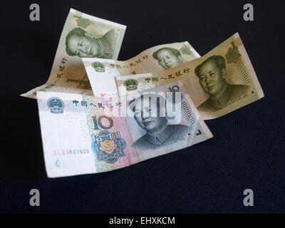 Chinesische Yuan Währung Stockfoto