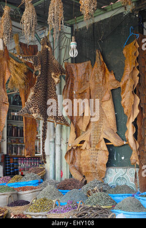 Marktstand Marrakesch Stockfoto