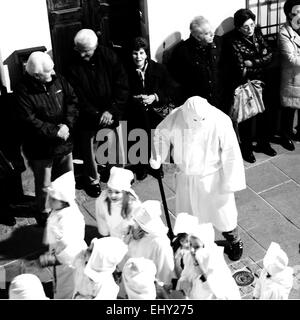 18. April 2014: Iglesias Ostern; Karwoche in Iglesias. Es wird jedes Jahr zwischen Ende März und April gefeiert. Stockfoto