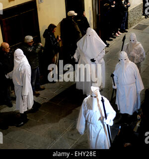 Iglesias, Sardinien - 18. April 2014: Iglesias Ostern; Karwoche in Iglesias. Stockfoto