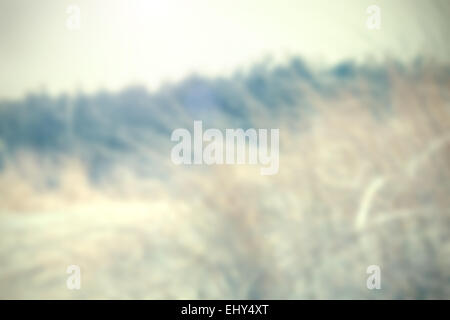 Natur-Hintergrund im Stil der Retro-Cross Farbe verwischt. Stockfoto