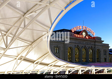 Union Station, Denver, Colorado USA Stockfoto