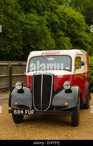 Ein British Railways Lieferwagen an der Bluebell Railway, Sussex Stockfoto