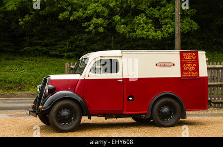 Bluebell Railway Sussex Lastzüge van Erbe Stockfoto