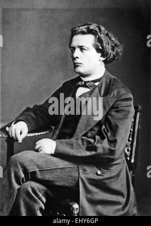 ANTON RUBINSTEIN(1829-1894) russischer Pianist und Dirigent über 1885 Stockfoto