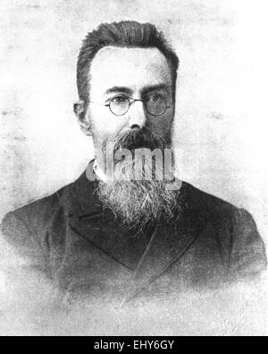 Russischen Komponisten NIKOLAI Rimsky-Korsakow (1844-1908) Stockfoto