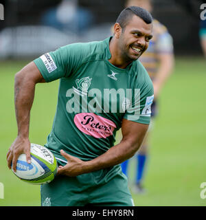 Sydney, Australien. 17. März 2015. Wallaby und NSW Waratah Spieler Kurtley Beale tragen seine Randwick Rugby Union club Kit im Training. Bildnachweis: MediaServicesAP/Alamy Live-Nachrichten Stockfoto