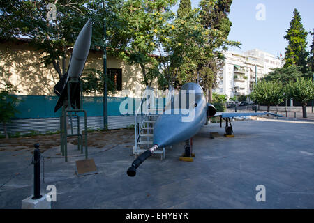 Ein Northrop f-5 Freiheitskämpfer im Athen-Krieg-Museum in Athen, Griechenland. Stockfoto