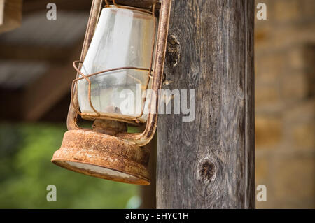 Alte Laterne Stockfoto