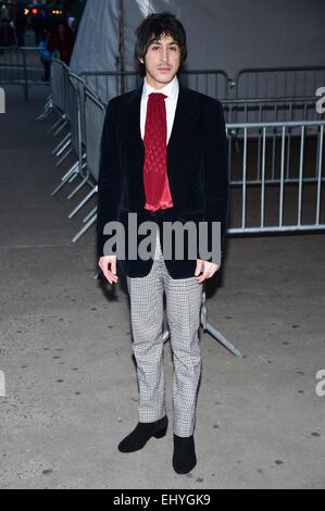 New York, USA. 18. März 2015. Davide Donatiello im Ankunftsbereich für DANNY COLLINS Premiere, AMC Theater im Lincoln Square, New York, NY 18. März 2015. Bildnachweis: Gregorio T. Binuya/Everett Collection/Alamy Live-Nachrichten Stockfoto