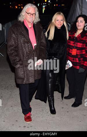 New York, USA. 18. März 2015. Billy Connolly im Ankunftsbereich für DANNY COLLINS Premiere, AMC Theater im Lincoln Square, New York, NY 18. März 2015. Bildnachweis: Gregorio T. Binuya/Everett Collection/Alamy Live-Nachrichten Stockfoto