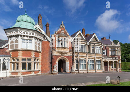 England, Buckinghamshire, Bletchley, Bletchley Park, Villa Stockfoto