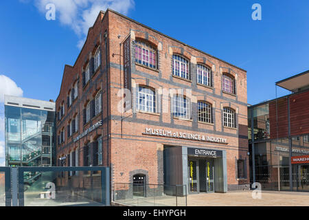 England, Manchester, Stadt, Museum für Wissenschaft und Industrie aka MOSI Stockfoto