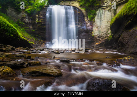 Spiegel fällt im Pisgah National Forest, North Carolina. Stockfoto