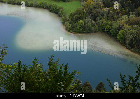 Frankreich, Europa, Jura, Plateau, Plateau, vier Seen, Quatre Lacs, Belvedere, Aussichtspunkt, Vista, Outlook, le Grand Maclu, la cha Stockfoto