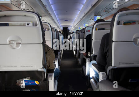 British Airways Gang Sitzgelegenheiten - UK Stockfoto