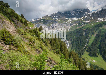 Klausen-pass, Schweiz, Europa, Kanton Uri, Bergpass Stockfoto