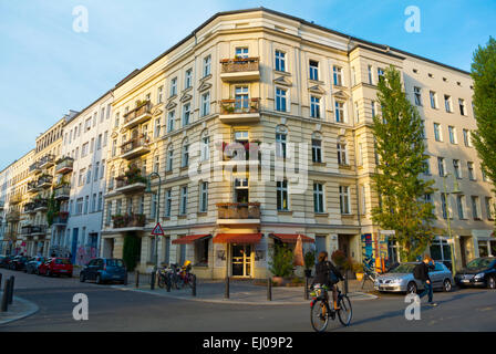 Knaackstrasse, Bezirk Prenzlauer Berg, Berlin, Deutschland Stockfoto