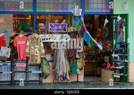 USA, Florida, Palm Beach County, Lake Worth, Lake avenue Stockfoto