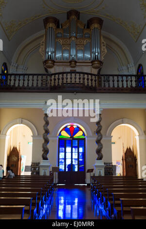 Dieses Bild zeigt die St.-Josephs Seminar und Kirche befindet sich in Macau, China. Stockfoto