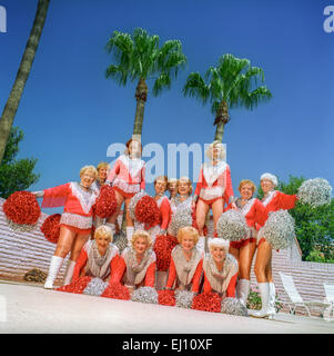 SUN CITY, AZ - 1. Juli: Bewohner von Sun City Ruhestand Gemeinschaft beteiligen sich an Aktivitäten in Sun City, Arizona im Juli 1997. Stockfoto