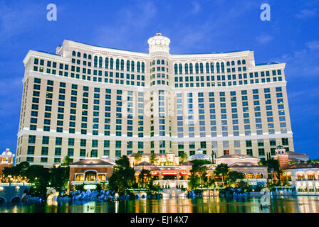 Las Vegas, Nv - Oktober 18: Die Eröffnung des Bellagio Hotel in Las Vegas, Nevada am 18. Oktober 1998. Stockfoto