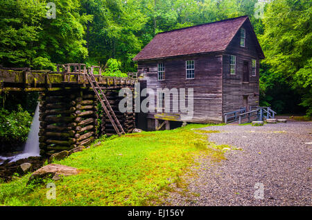 Mingus Mill, Great Smoky Mountains National Park, North Carolina. Stockfoto