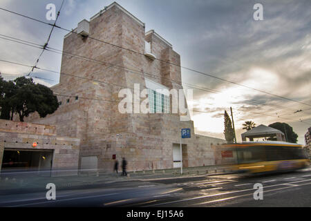 Ansicht des Centro Cultural de Belém (Kulturzentrum Belem), Museum zeigt Ausstellungen ein Kunstsammlungen. Stockfoto