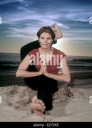 LOS ANGELES, CA-29 NOVEMBER: Amerikanische Schauspielerin Mariel Hemingway in Los Angeles, Kalifornien am 29. November 1998. Stockfoto